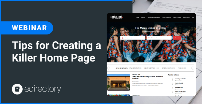 Tips for Creating a Killer Home Page